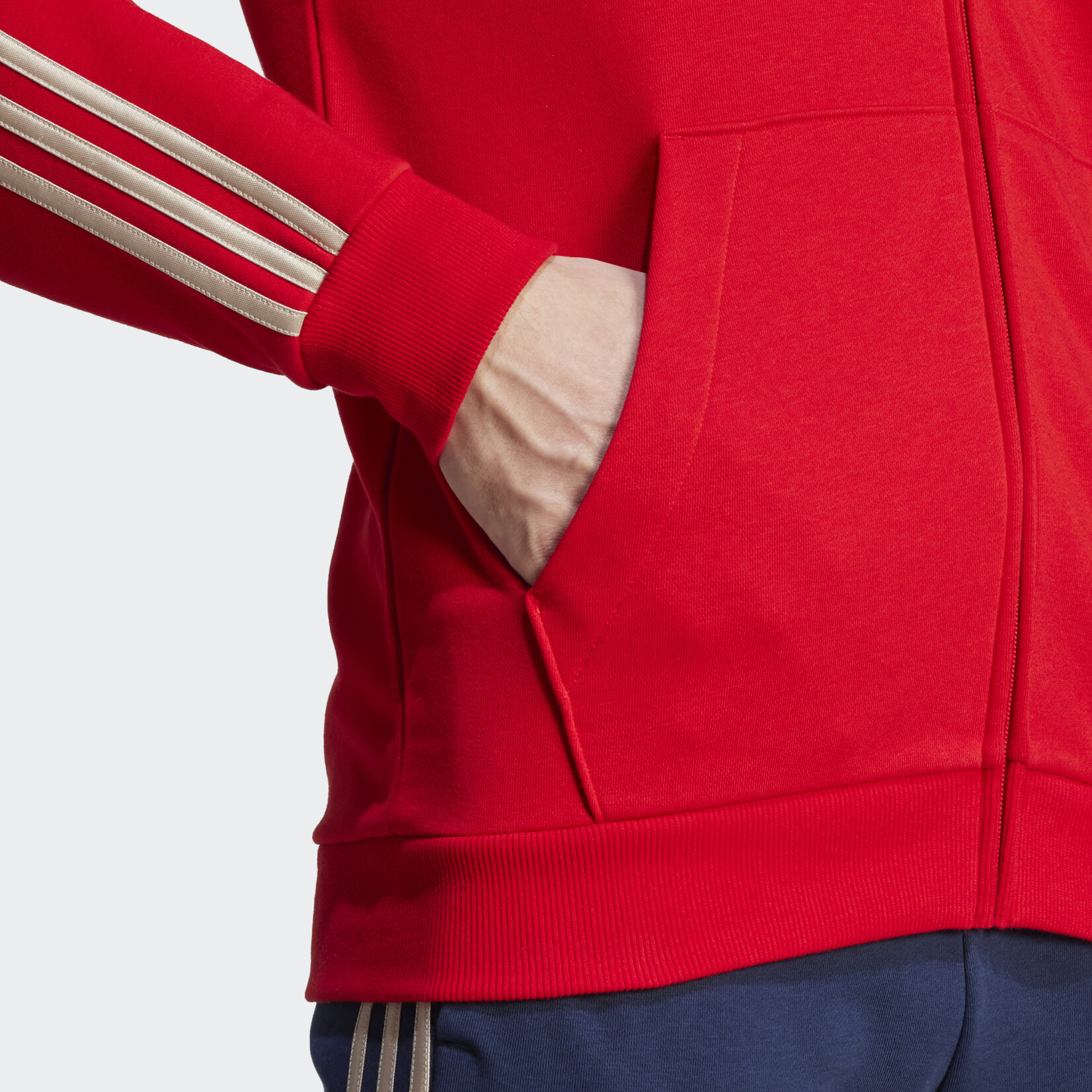 Adidas Arsenal DNA Full Zip Red