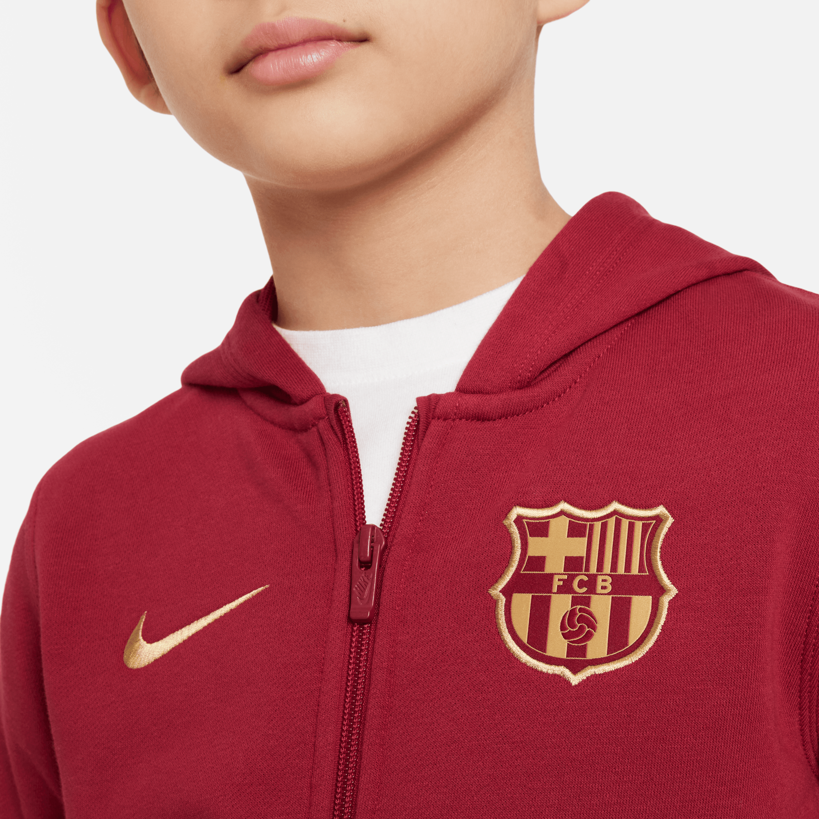 Nike FC Barcelona Club Full-Zip Hoodie