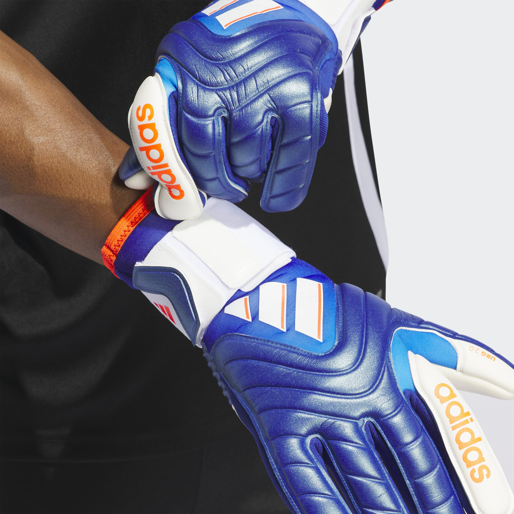 Adidas Copa Pro Goalkeeper Gloves Lucid Blue / White / Solar Red