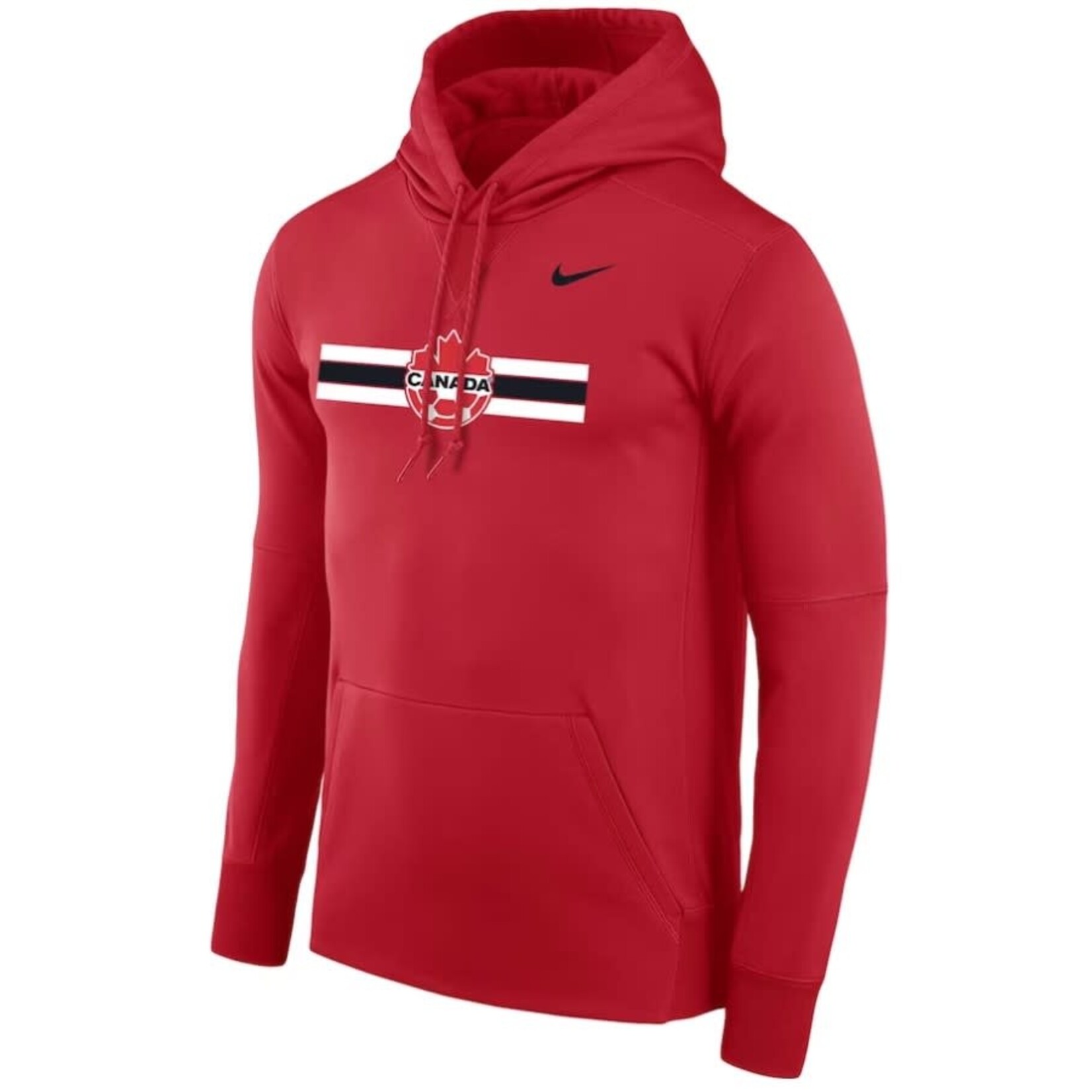 Nike Canada Soccer Therma Pull Over Hoodie Red