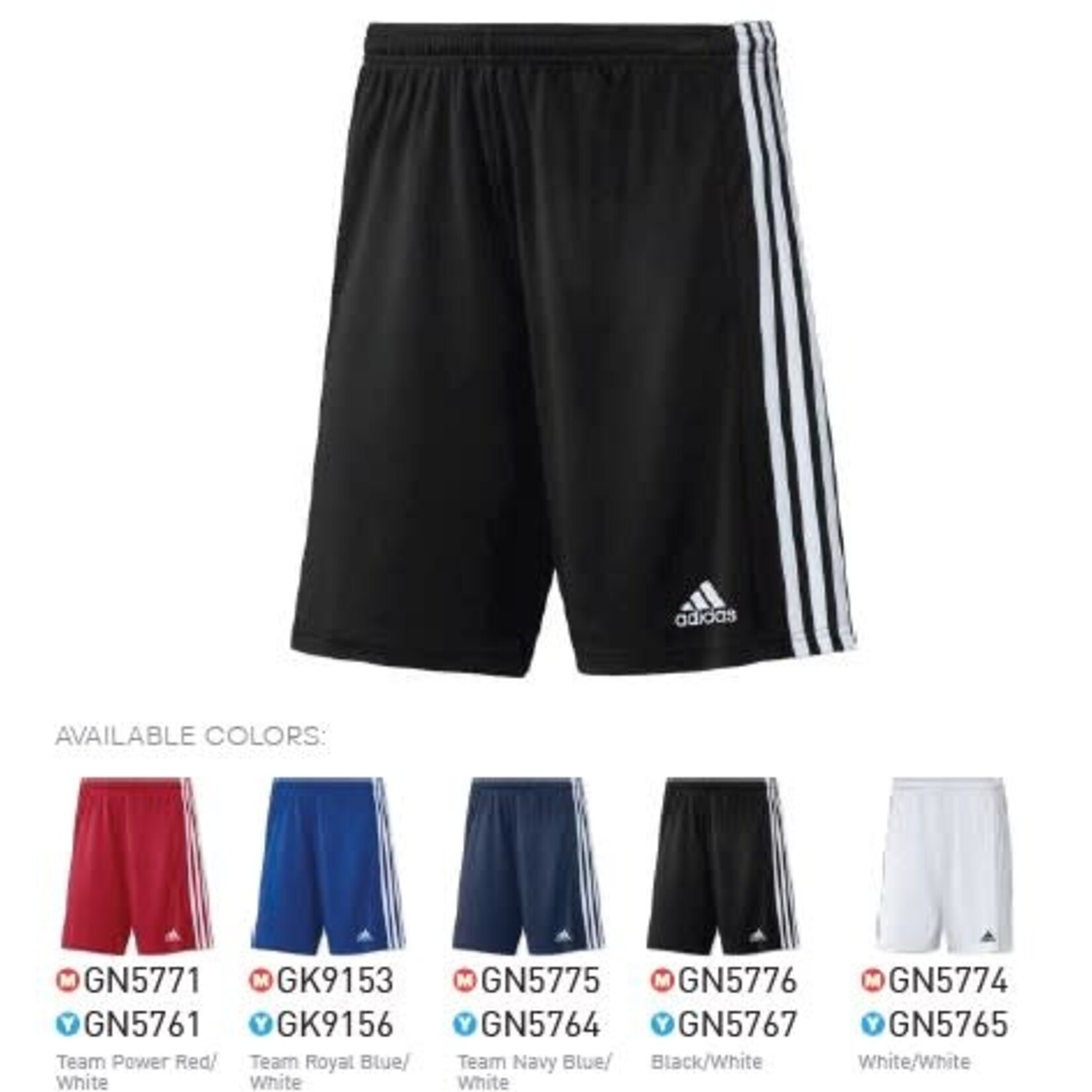 Adidas Squadra 21 Shorts - Youth