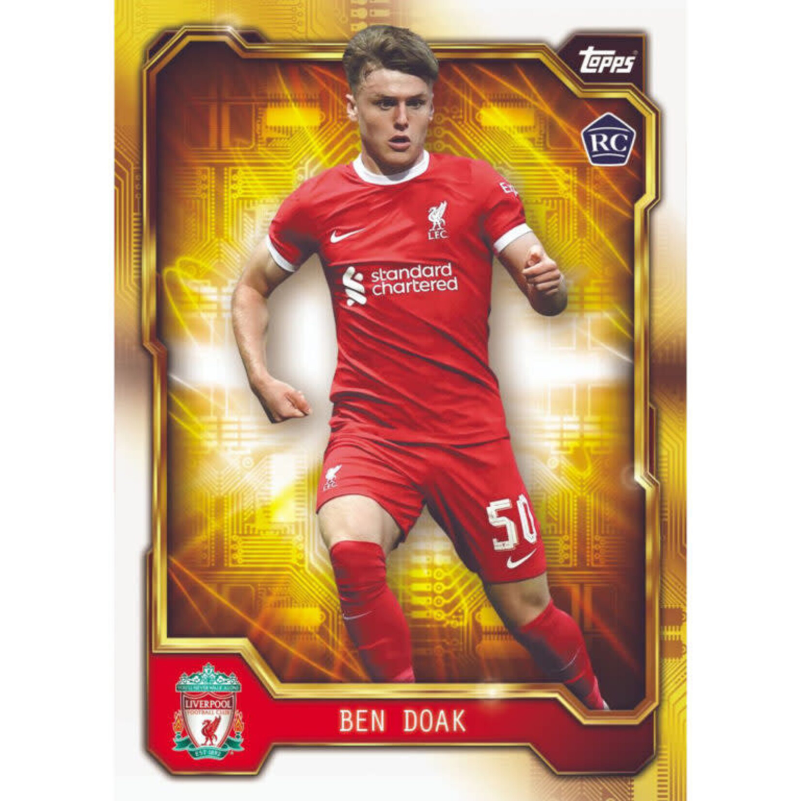 Topps 2023-24 TOPPS LIVERPOOL FAN SET (28 CARDS)