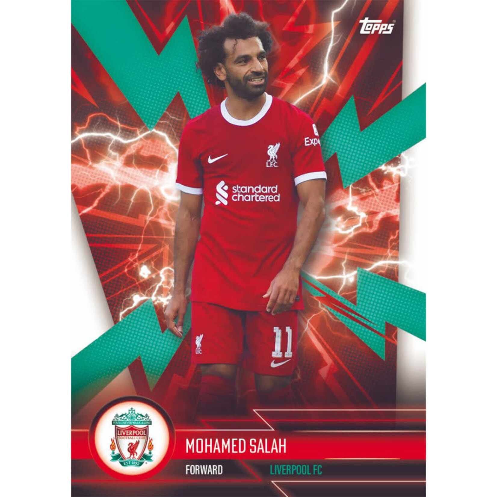 Topps 2023-24 TOPPS LIVERPOOL FAN SET (28 CARDS)