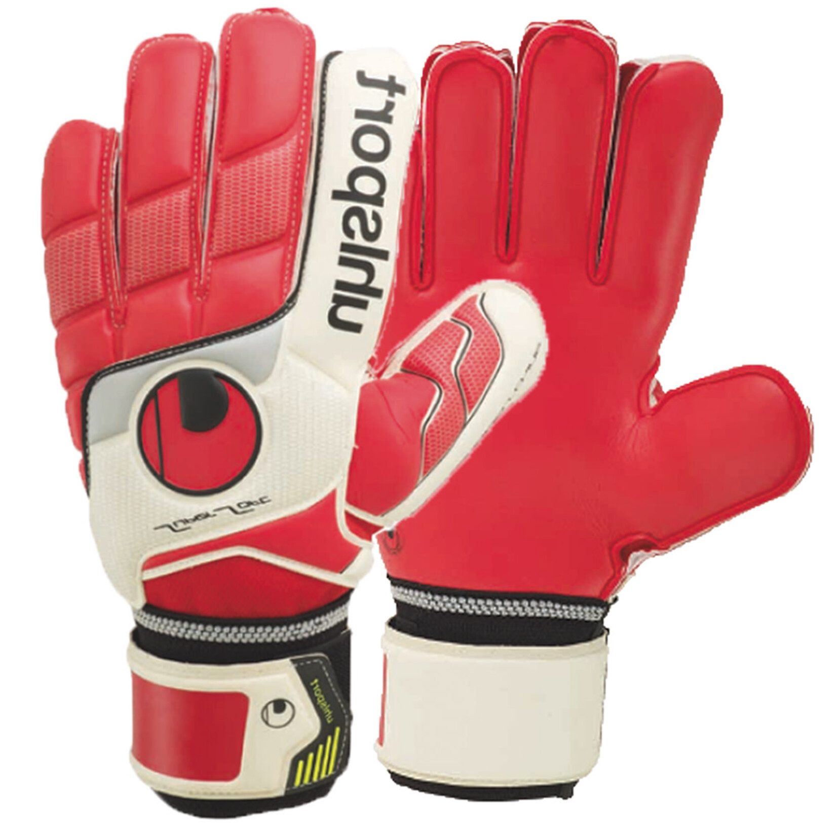 UhlSport UhlSport Fangmaschine Supersoft Goalkeeper Gloves Red/White