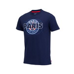 Paris Saint Germain Core Logo T Shirt Navy