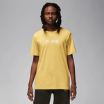 Nike Paris Saint-Germain Men's Jordan Soccer Logo T-Shirt Yellow