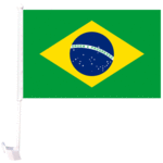 Brazil Car Flag