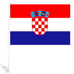 Croatia Car Flag