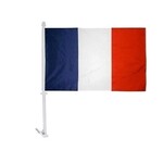 France Car Flag