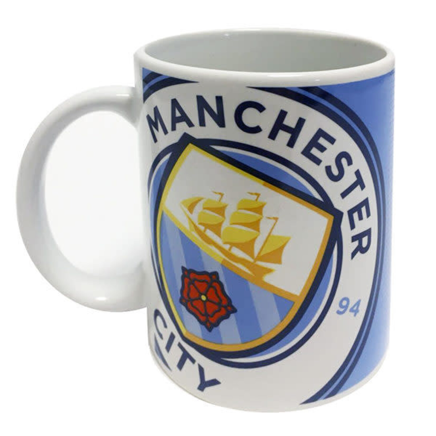 Mimi Imports Manchester City Halftone Mug
