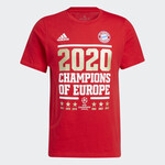 Adidas Bayern Munich T-Shirt - 2020 Champion of Europe - HB1556