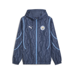 Puma  MCFC PREMATCH WOVEN JACKET , BLUE