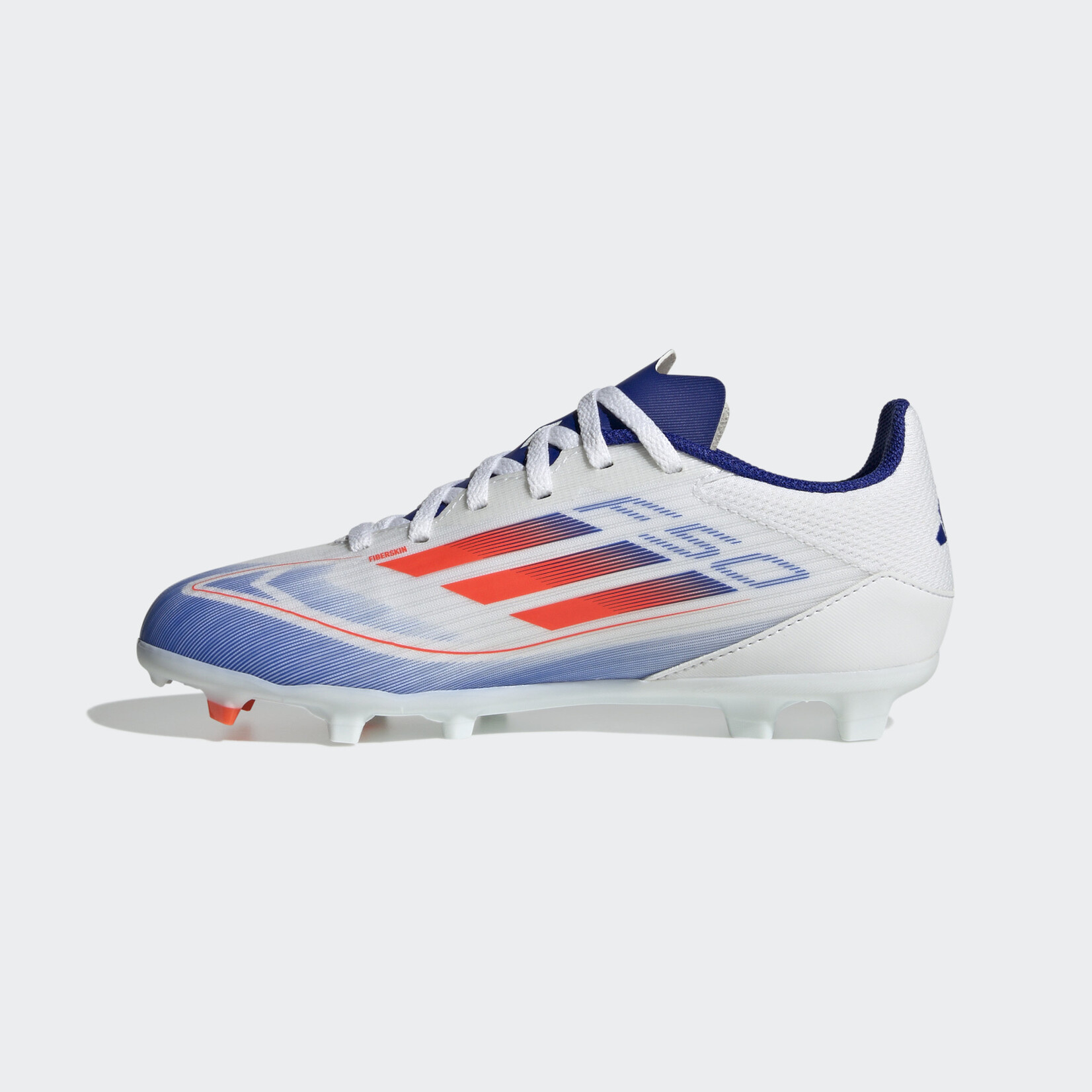 Adidas F50 League Firm/Multi-Ground Cleats White/Red/Blue J