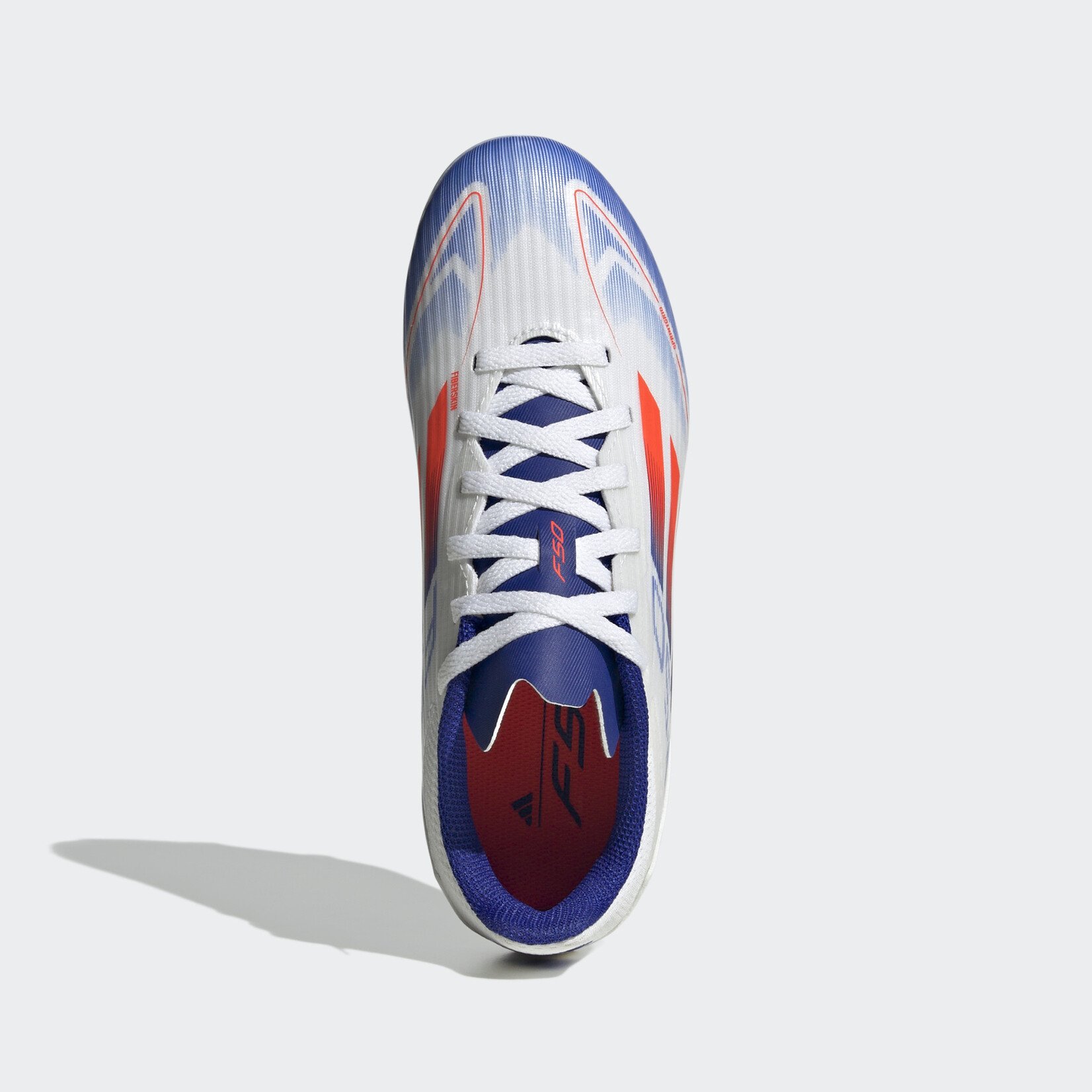 Adidas F50 League Firm/Multi-Ground Cleats White/Red/Blue J