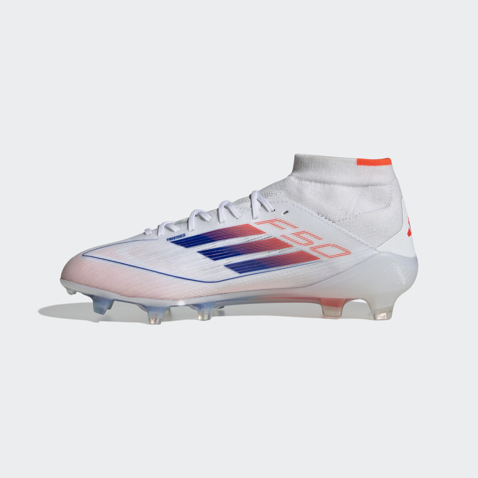 Adidas F50 Elite Mid-Cut FG Boots White/Blue/Red W