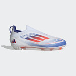 Adidas F50 Pro Laceless Firm Ground Boots White/Red/Blue J