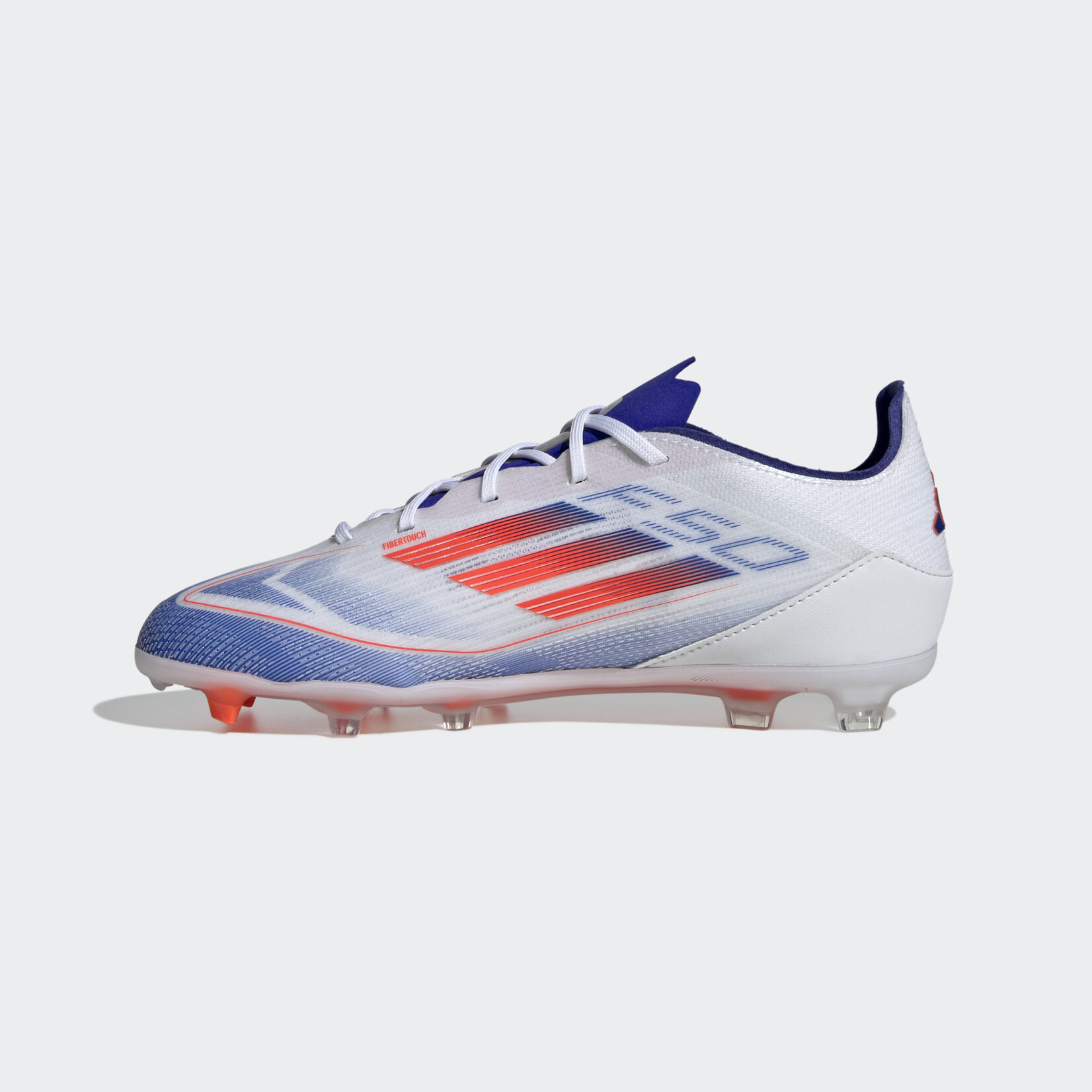 Adidas F50 Pro Firm Ground Boots White/Red/Blue J