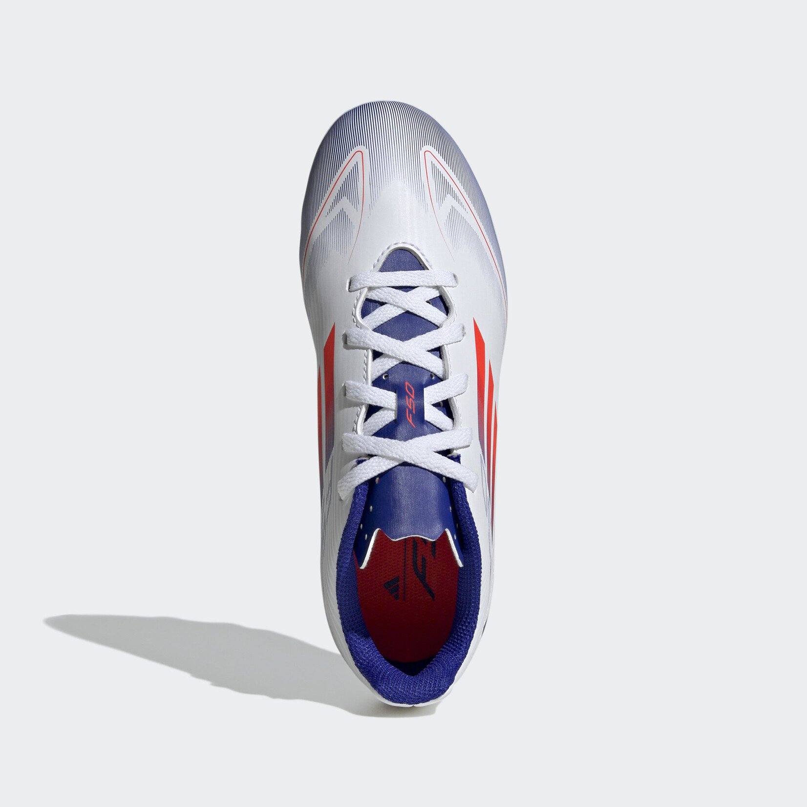 Adidas F50 Club Flexible Ground Boots White/Red/Blue J