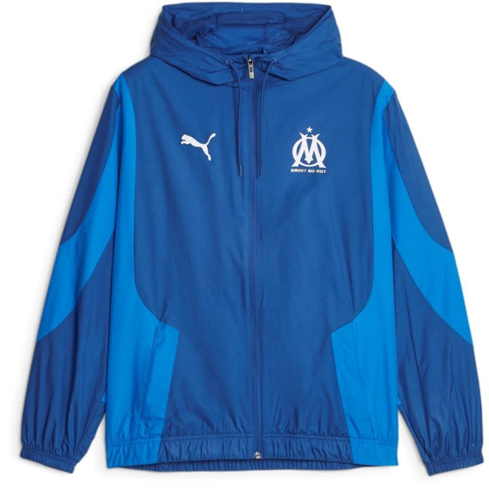 Puma Olympique de Marseille Prematch Woven Anthem Jacket - 771900 02