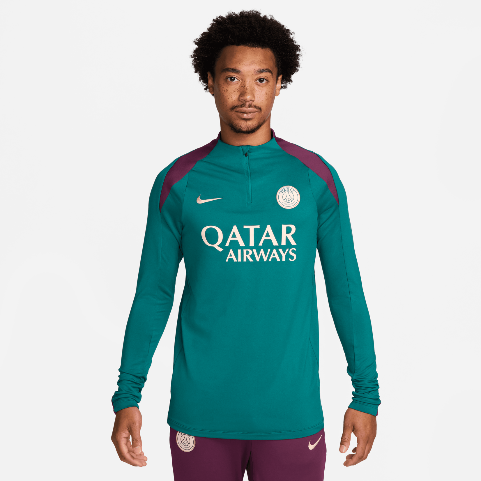 Nike Paris Saint-Germain Strike Drill Top Green