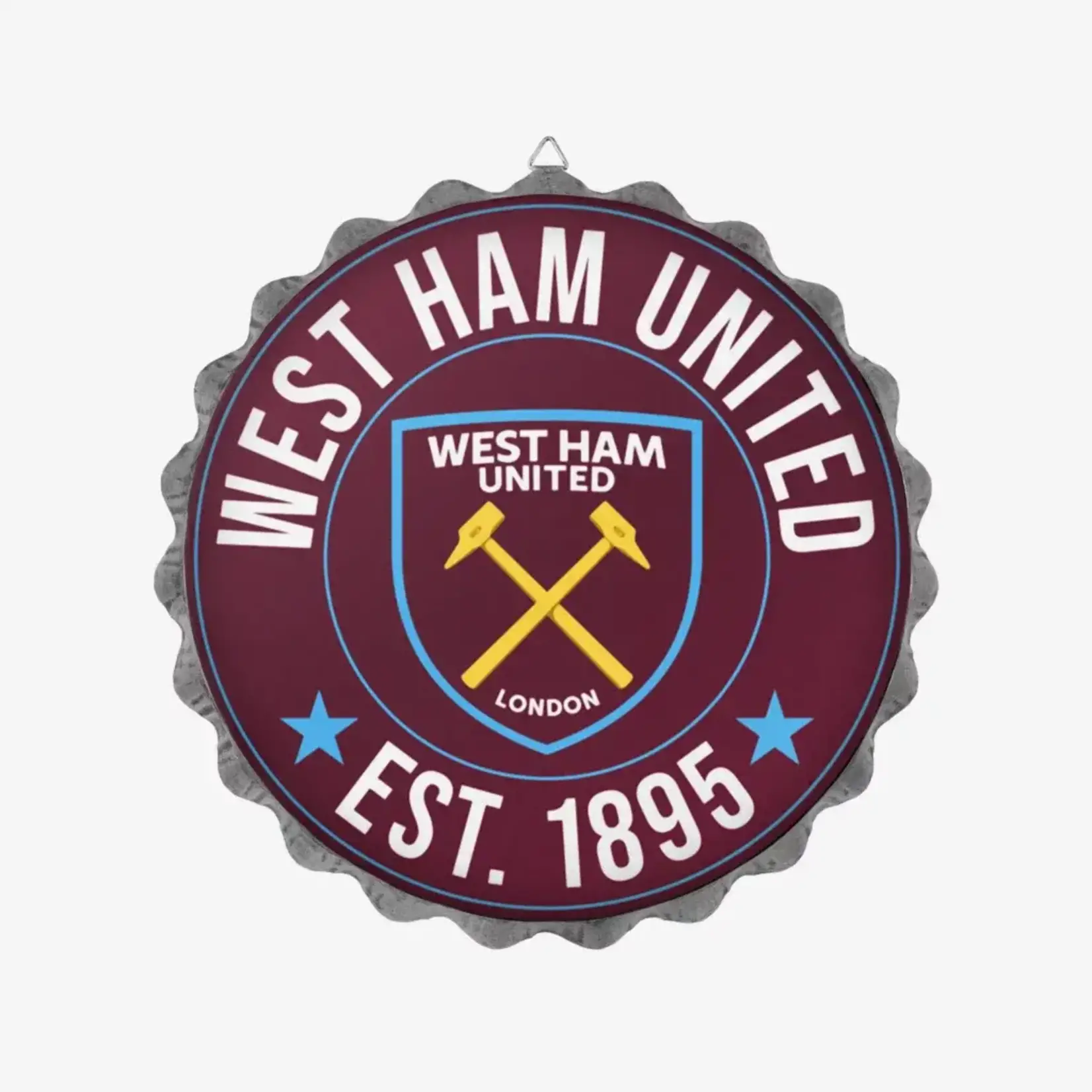 WEST HAM – BOTTLE CAP SIGN