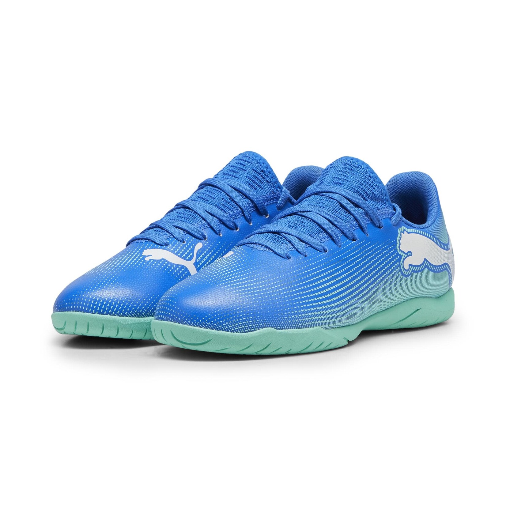 Puma FUTURE 7 PLAY IT HYPERLINK BLUE/MINT J