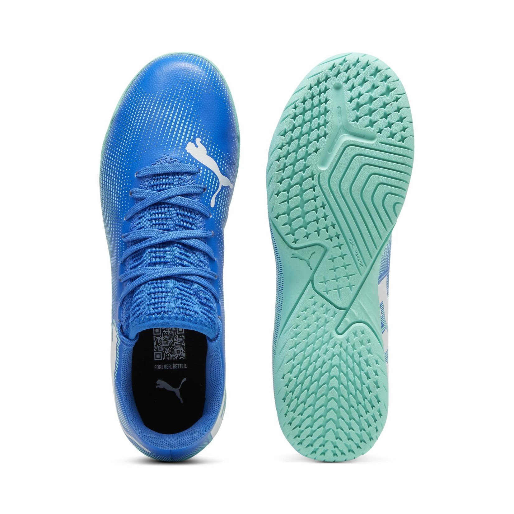 Puma FUTURE 7 PLAY IT HYPERLINK BLUE/MINT J