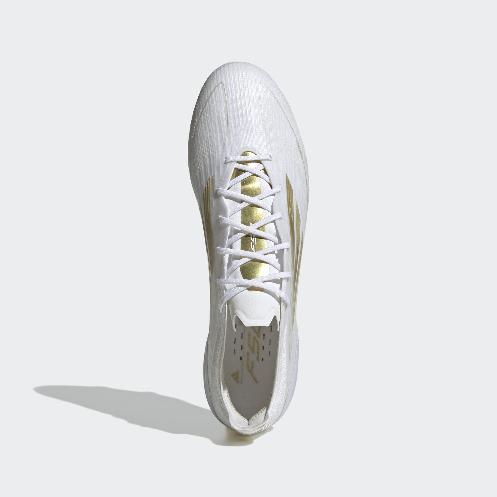 Adidas F50 Elite FG White/Gold/White