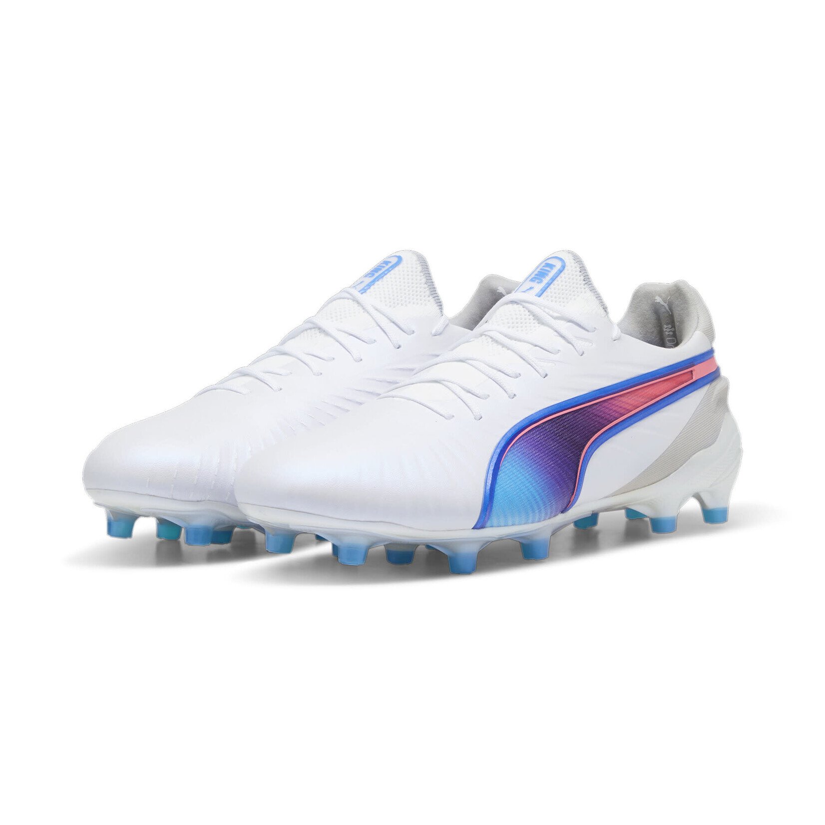 Puma KING ULTIMATE FG/AG WHITE/BLUE MAZING