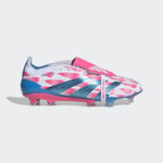 Adidas Predator Elite Fold-Over Tongue FG White/Blue/Pink