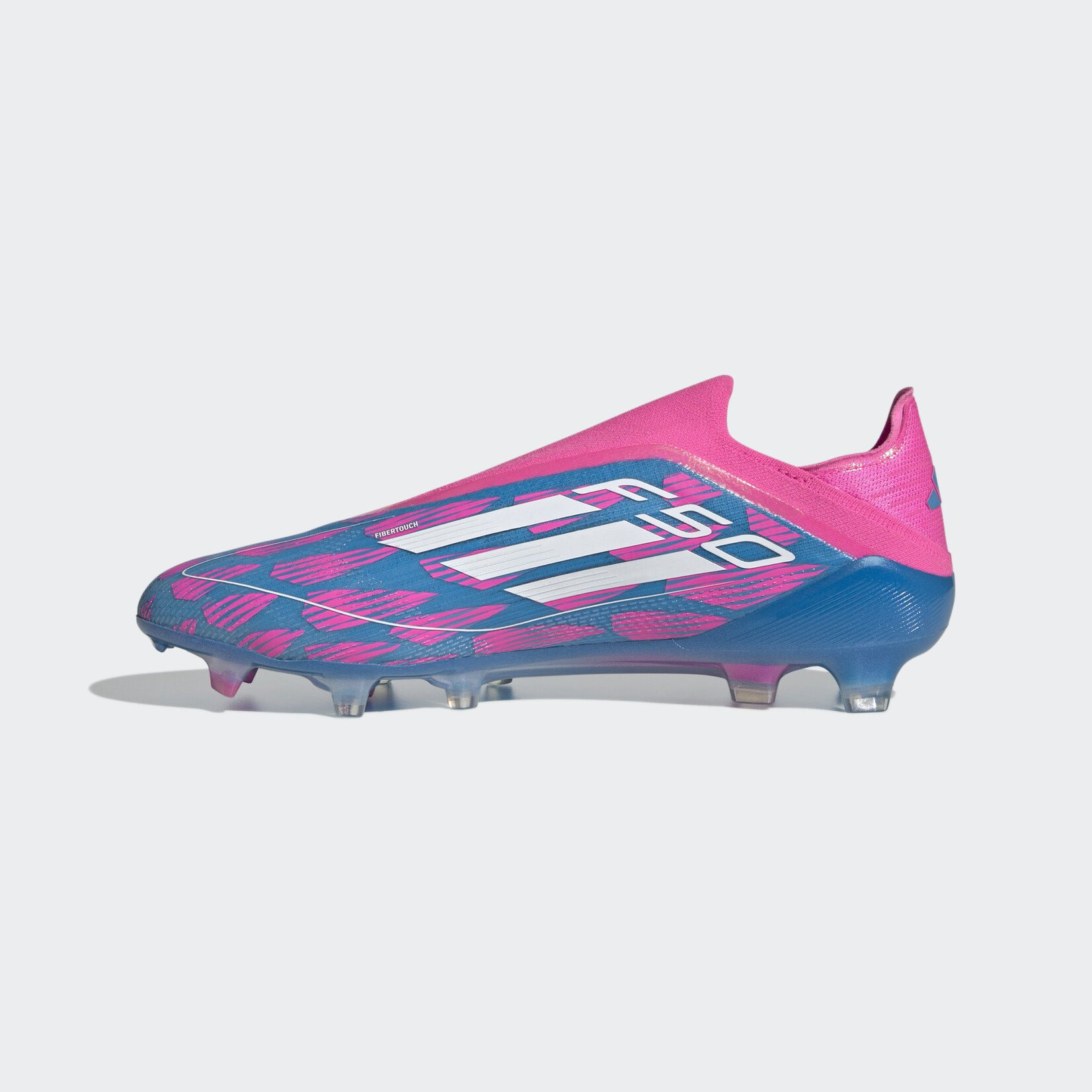 Adidas F50 Elite Laceless FG Blue/White/Pink