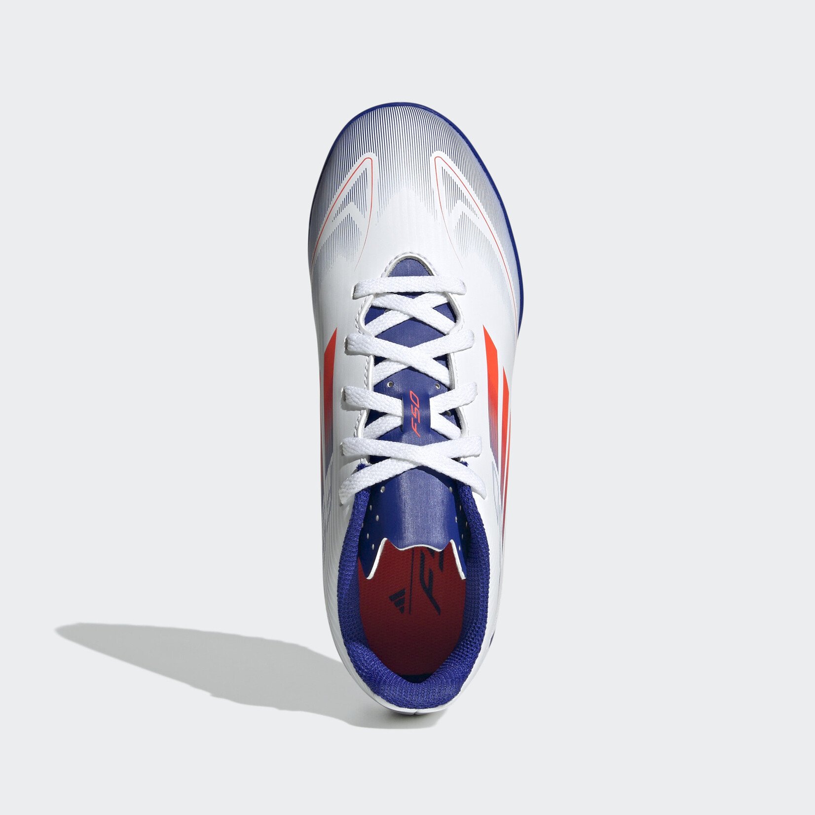 Adidas F50 Club TF White/Red/Blue J