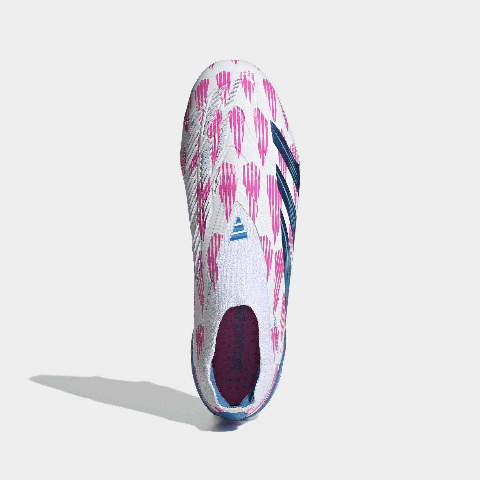 Adidas Predator Elite Laceless FG White/Blue/Pink