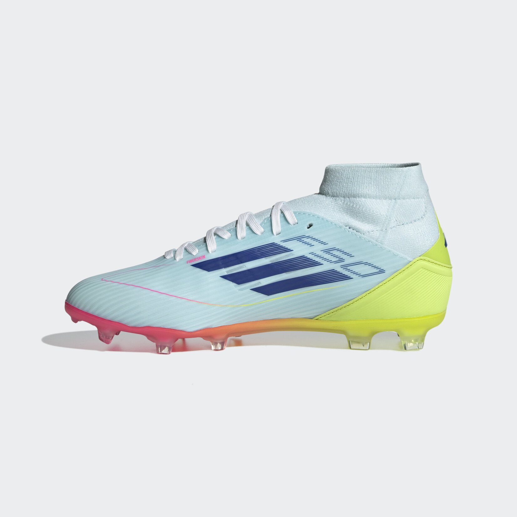 Adidas F50 League Mid-Cut FG/MG Blue/Lucid Blue/Solar Yellow W