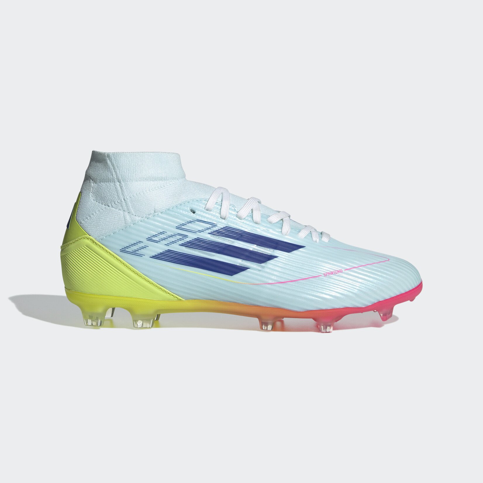 Adidas F50 League Mid-Cut FG/MG Blue/Lucid Blue/Solar Yellow W