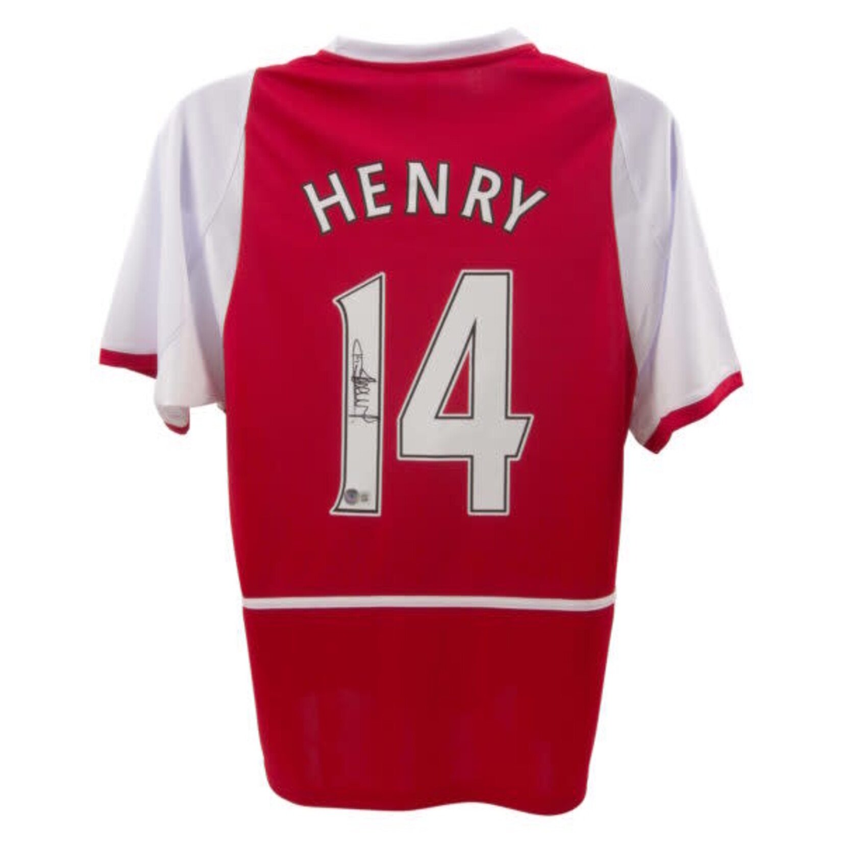 Thierry Henry Authentic Signed 2002-03 Arsenal Home Jersey