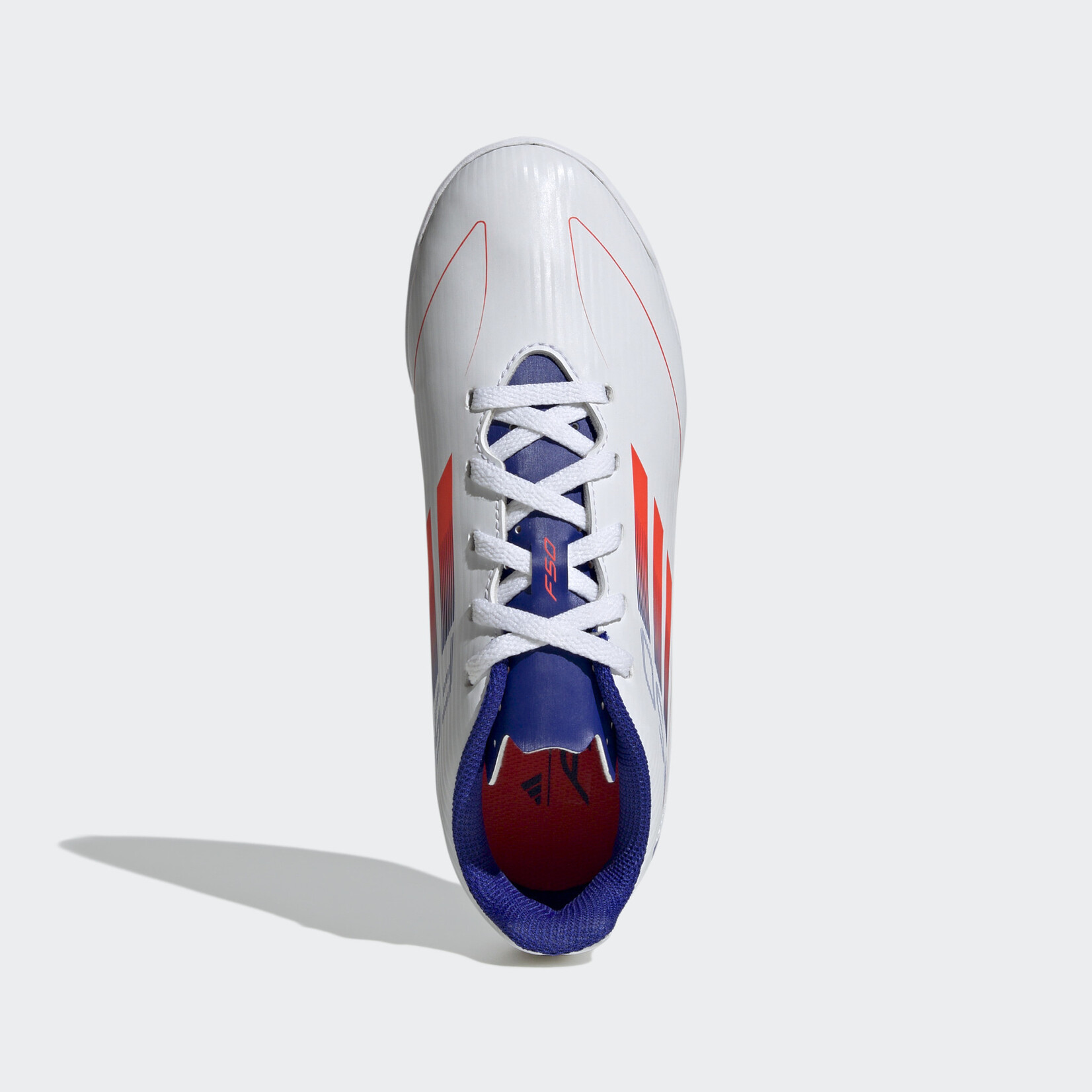 Adidas F50 Club Indoor Boots White/Red/Blue J