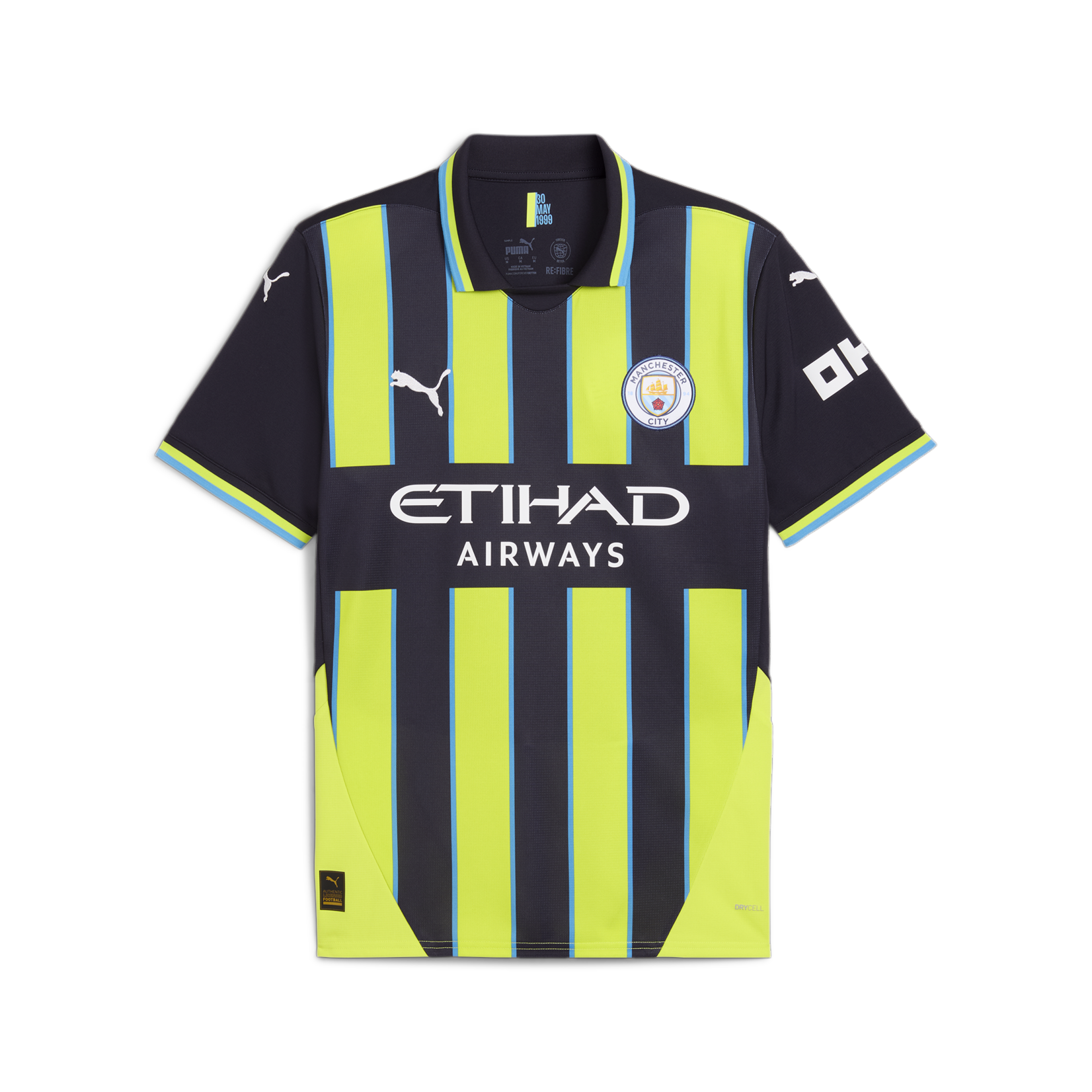 Puma MCFC AWAY JERSEY REPLICA NAVY/YELLOW