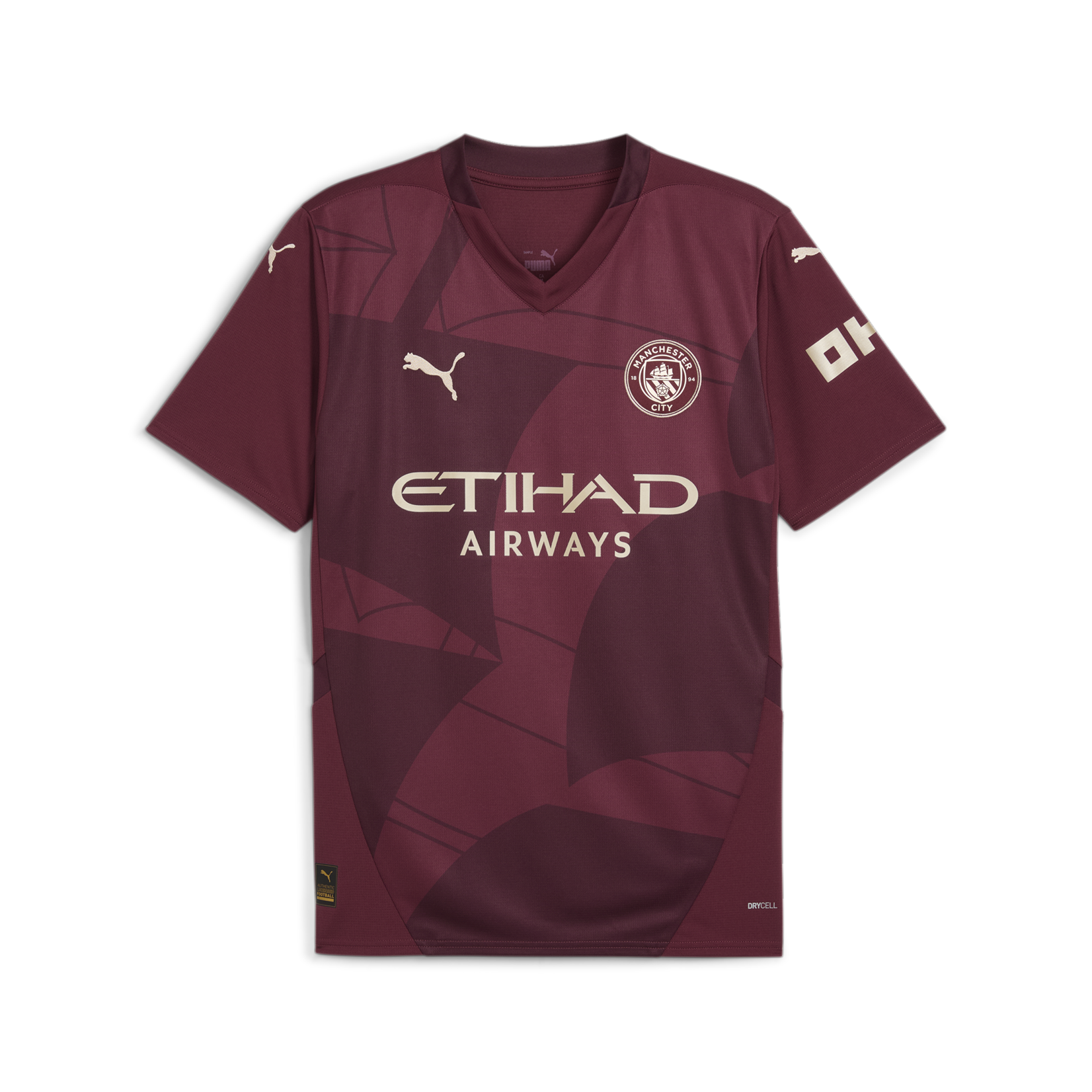 Puma MCFC Third Jersey Replica Dark Jasper