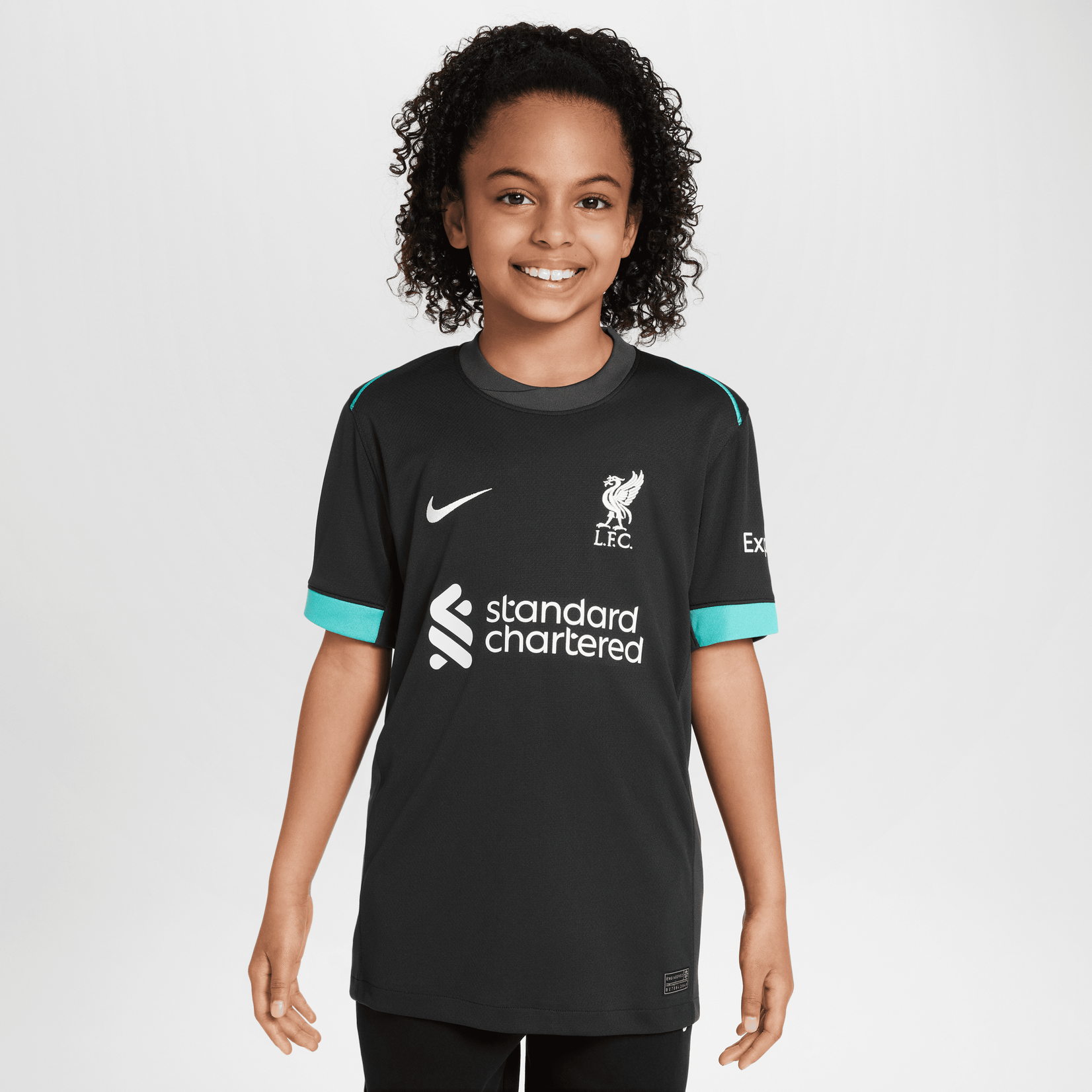 Nike Liverpool FC 2024/25 Stadium Away Jersey Jr.