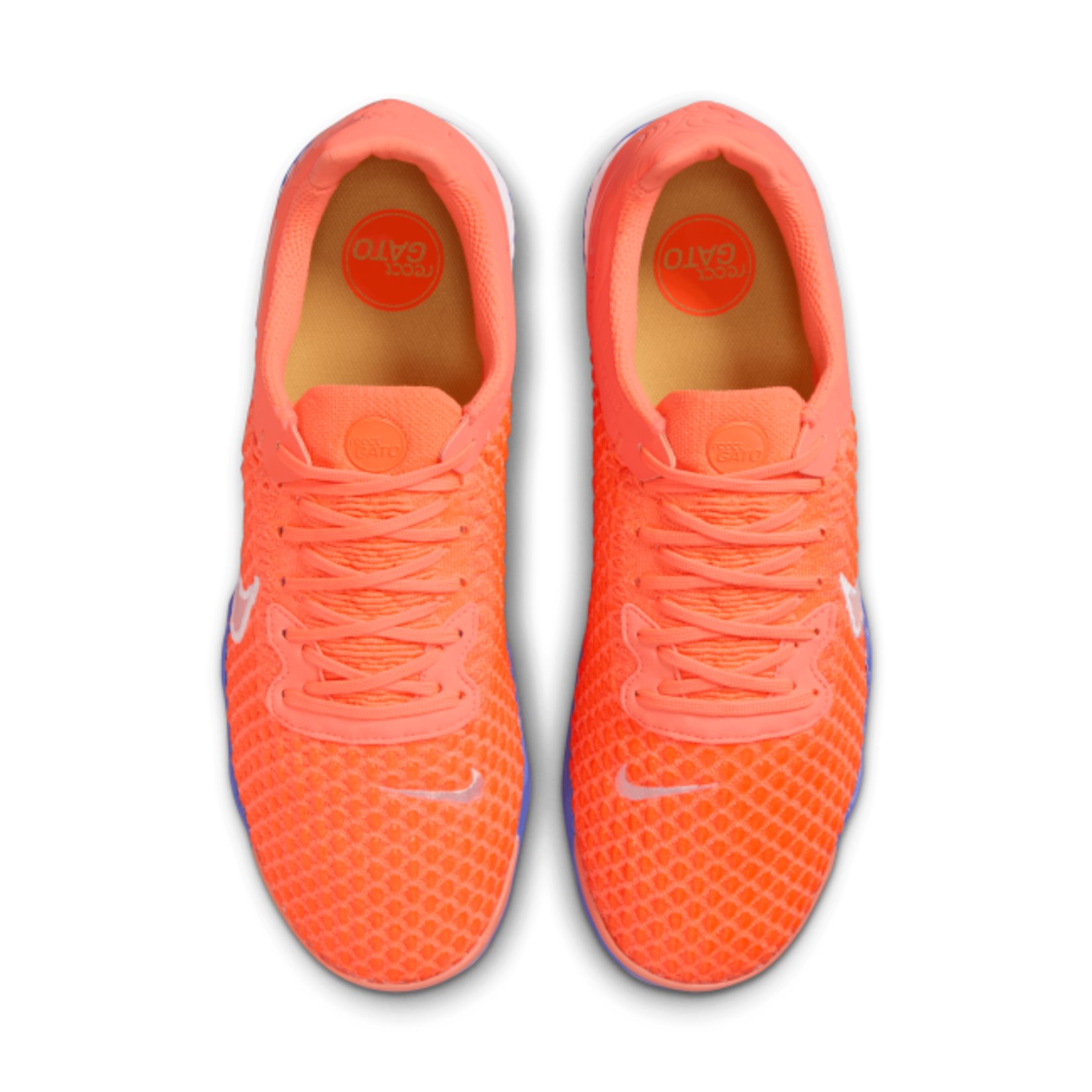 Orange nike soccer shoes best sale