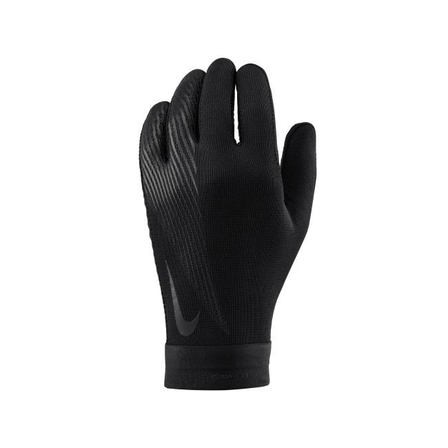 Nike Academy Therma Fit Soccer Gloves Black Soccer World