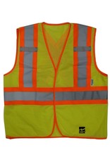 Viking Viking "BTE" Safety Vest, 4" CSA Class 2, Dual Sized