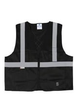 Viking Viking Solid High Vis Safety Vest w/Zipper