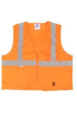 Viking Viking Mesh High Vis Safety Vest w/Zipper