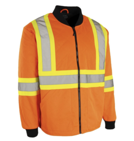 Forcefield Quilted High Vis Freezer Jacket