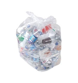 26 x 36 Clear Garbage Bags, Regular