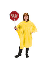 Zenith PVC Rain Poncho, Yellow