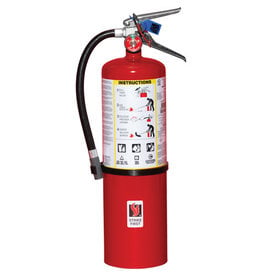 Strike First 10 lb Steel Dry Chemical ABC Fire Extinguisher