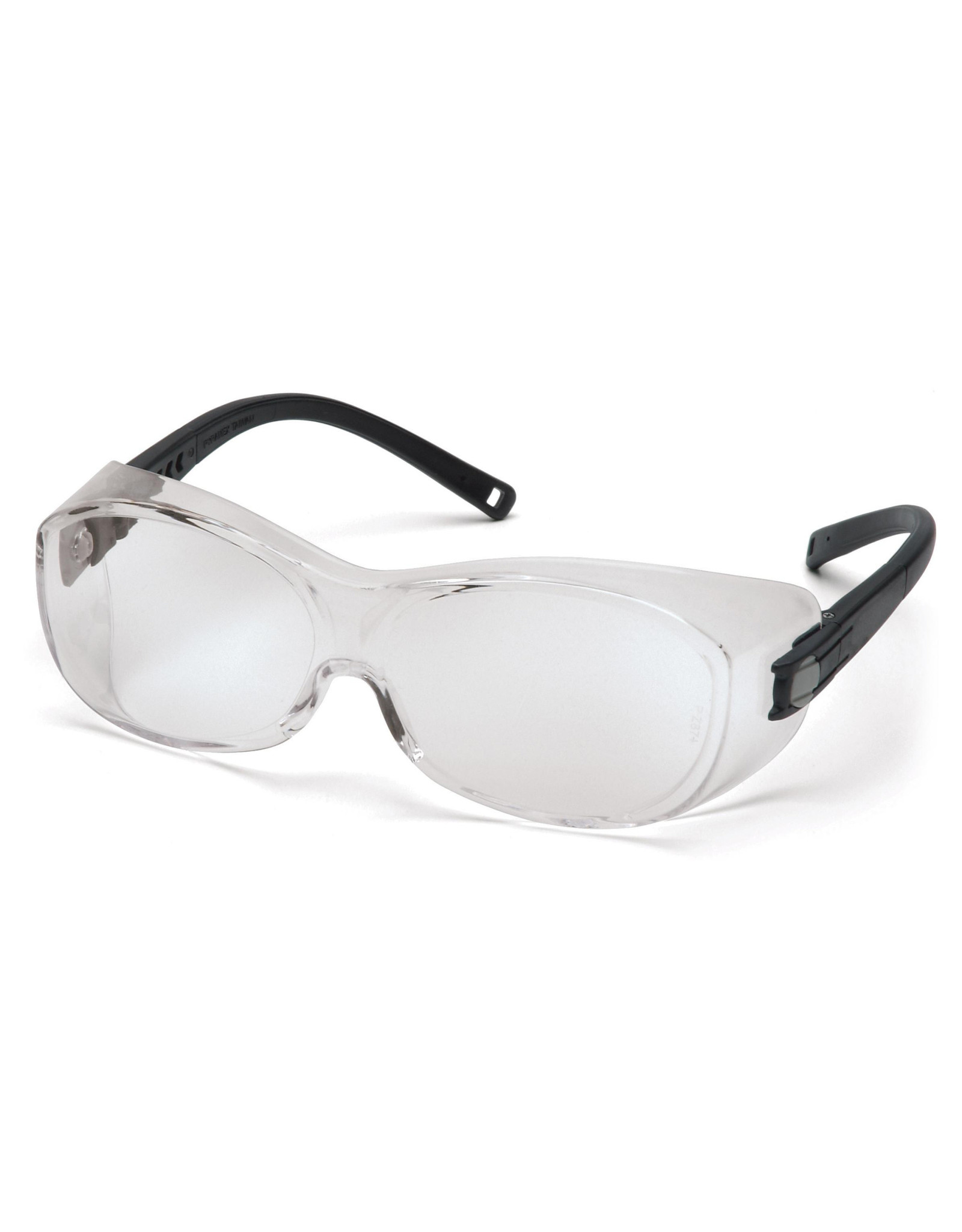 Pyramex OTG Safety Glasses, Anti-Scratch/Fog, CSA